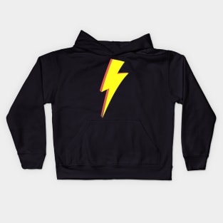 Cartoon Lightning Bolt Kids Hoodie